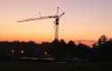 24 września słońce wschodzi w Wieliczce ok. godz. 6:24. Zdjęcie zostało zrobione o gody. 6.00 i pokazuje widok na nowo budowane bloki na Os. Szymanowskiego.