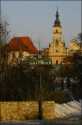 widok na ko�ci� �w. Klemensa i Zamek